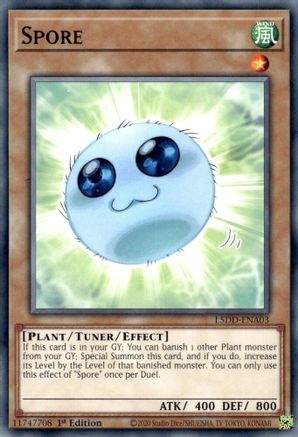 Spore (L5DD-ENA03) - Legendary 5D's Decks 1st Edition Legendary 5D's Decks Yugioh Single Squirtle Squad Card Shop.
