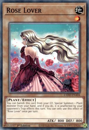 Rose Lover (L5DD-ENA04) - Legendary 5D's Decks 1st Edition Legendary 5D's Decks Yugioh Single Squirtle Squad Card Shop.