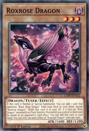Roxrose Dragon (L5DD-ENA12) - Legendary 5D's Decks 1st Edition Legendary 5D's Decks Yugioh Single Squirtle Squad Card Shop.