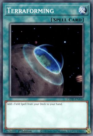 Terraforming (L5DD-ENA16) - Legendary 5D's Decks 1st Edition Legendary 5D's Decks Yugioh Single Squirtle Squad Card Shop.