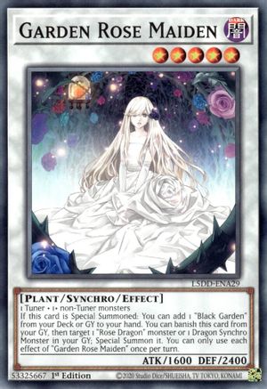 Garden Rose Maiden (L5DD-ENA29) - Legendary 5D's Decks 1st Edition Legendary 5D's Decks Yugioh Single Squirtle Squad Card Shop.