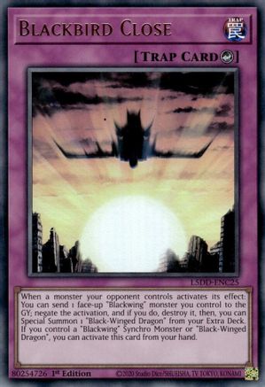 Blackbird Close (L5DD-ENC25) - Legendary 5D's Decks 1st Edition Legendary 5D's Decks Yugioh Single Squirtle Squad Card Shop.