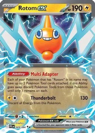 Mega Evolution - Phantasmal Flames - Rotom ex 029/094