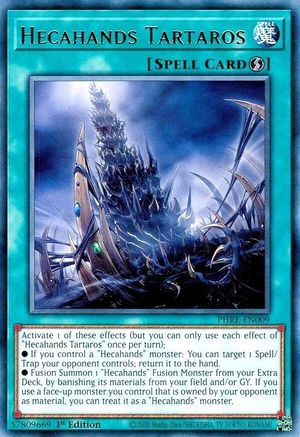 Hecahands Tartaros (PHRE-EN009) - Phantom Revenge 1st Edition Phantom Revenge Yugioh Single Squirtle Squad Card Shop.