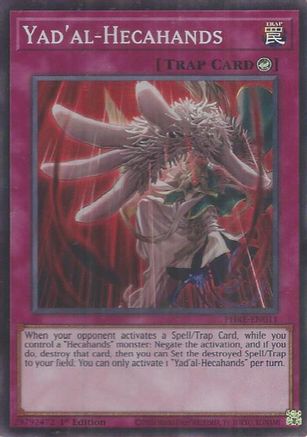 Yad'al-Hecahands (Super Rare) (PHRE-EN011) - Phantom Revenge 1st Edition Phantom Revenge Yugioh Single Squirtle Squad Card Shop.