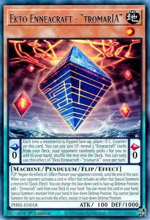 Ekto Enneacraft - "tromarIA" (PHRE-EN018) - Phantom Revenge 1st Edition Phantom Revenge Yugioh Single Squirtle Squad Card Shop.