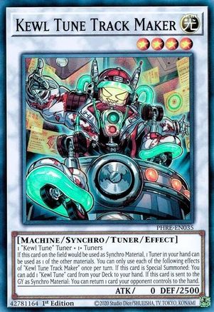 Kewl Tune Track Maker (PHRE-EN035) - Phantom Revenge 1st Edition Phantom Revenge Yugioh Single Squirtle Squad Card Shop.