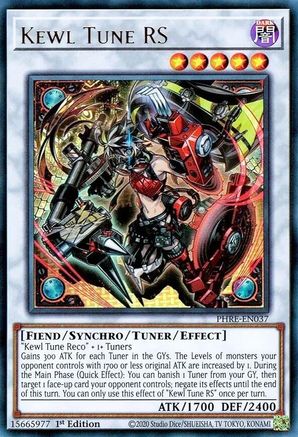 Kewl Tune RS (PHRE-EN037) - Phantom Revenge 1st Edition Phantom Revenge Yugioh Single Squirtle Squad Card Shop.