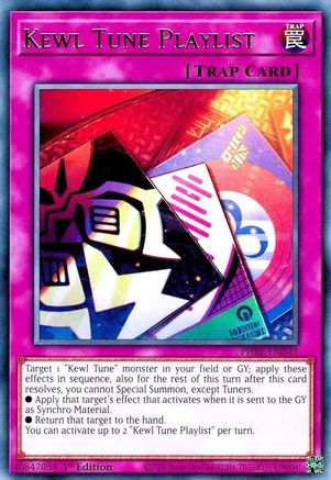Kewl Tune Playlist (PHRE-EN041) - Phantom Revenge 1st Edition Phantom Revenge Yugioh Single Squirtle Squad Card Shop.