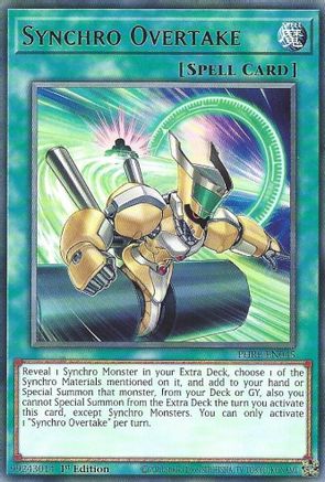 Synchro Overtake (PHRE-EN045) - Phantom Revenge 1st Edition Phantom Revenge Yugioh Single Squirtle Squad Card Shop.