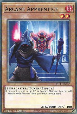 Arcane Apprentice (PHRE-EN057) - Phantom Revenge 1st Edition Phantom Revenge Yugioh Single Squirtle Squad Card Shop.