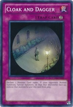 Cloak and Dagger (TU03-EN018) - Turbo Pack: Booster Three Unlimited Turbo Pack: Booster Three Yugioh Single Squirtle Squad Card Shop.