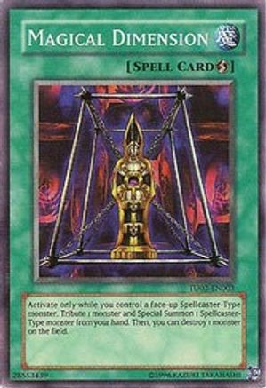 Magical Dimension (TU02-EN003) - Turbo Pack: Booster Two Unlimited Turbo Pack: Booster Two Yugioh Single Squirtle Squad Card Shop.