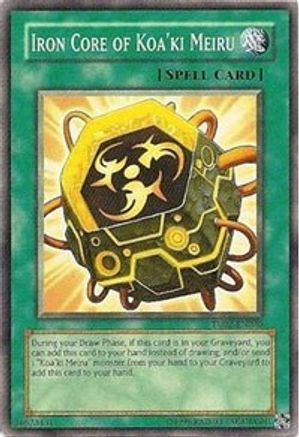 Iron Core of Koa'ki Meiru (TU02-EN020) - Turbo Pack: Booster Two Unlimited Turbo Pack: Booster Two Yugioh Single Squirtle Squad Card Shop.