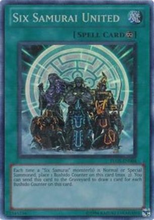 Six Samurai United (TU05-EN004) - Turbo Pack: Booster Five Unlimited Turbo Pack: Booster Five Yugioh Single Squirtle Squad Card Shop.