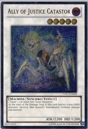 Ally of Justice Catastor (UTR) (TU07-EN000) - Turbo Pack: Booster Seven Unlimited Turbo Pack: Booster Seven Yugioh Single Squirtle Squad Card Shop.