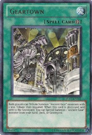 Geartown (TU07-EN011) - Turbo Pack: Booster Seven Unlimited Turbo Pack: Booster Seven Yugioh Single Squirtle Squad Card Shop.
