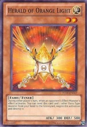 Herald of Orange Light (TU07-EN017) - Turbo Pack: Booster Seven Unlimited Turbo Pack: Booster Seven Yugioh Single Squirtle Squad Card Shop.