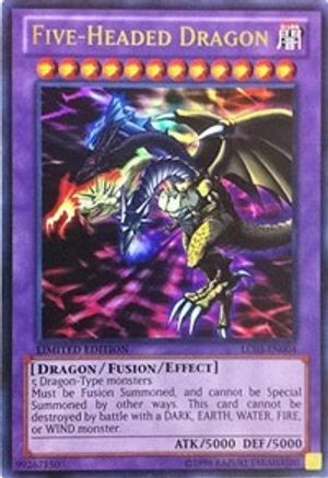 Five-Headed Dragon (LC03-EN004) - Legendary Collection 3: Yugi's World Limited Legendary Collection 3: Yugi's World Yugioh Single Squirtle Squad Card Shop.