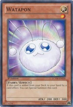 Watapon (LCYW-EN030) - Legendary Collection 3: Yugi's World Unlimited Legendary Collection 3: Yugi's World Yugioh Single Squirtle Squad Card Shop.