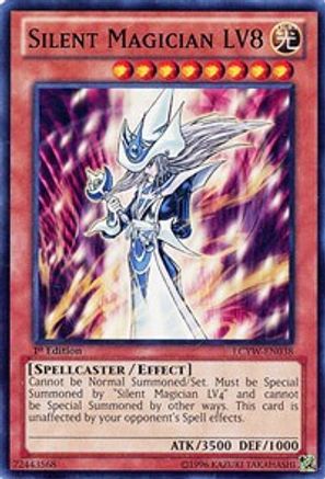 Silent Magician LV8 (LCYW-EN038) - Legendary Collection 3: Yugi's World 1st Edition Legendary Collection 3: Yugi's World Yugioh Single Squirtle Squad Card Shop.