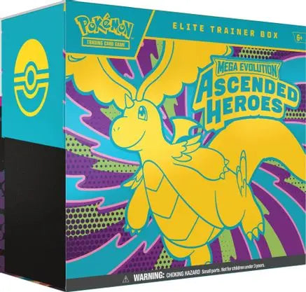 Ascended Heroes Elite Trainer Box ME: Ascended Heroes Pokemon Sealed Squirtle Squad Card Shop.