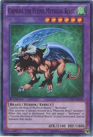 Chimera the Flying Mythical Beast (LCYW-EN052) - Legendary Collection 3: Yugi's World 1st Edition Legendary Collection 3: Yugi's World Yugioh Single Squirtle Squad Card Shop.