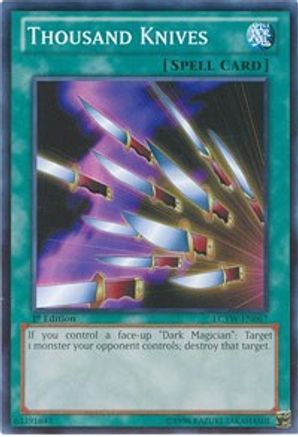 Thousand Knives (LCYW-EN067) - Legendary Collection 3: Yugi's World Unlimited Legendary Collection 3: Yugi's World Yugioh Single Squirtle Squad Card Shop.