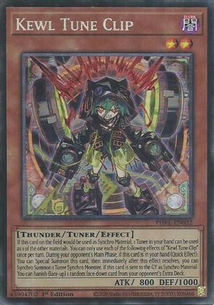 Kewl Tune Clip (CR) (PHRE-EN032) - Phantom Revenge 1st Edition Phantom Revenge Yugioh Single Squirtle Squad Card Shop.