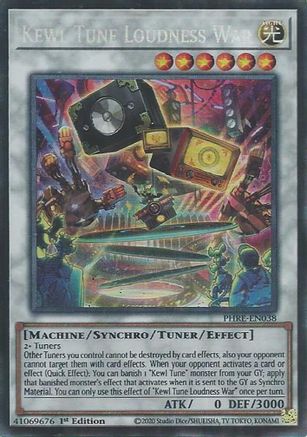 Kewl Tune Loudness War (CR) (PHRE-EN038) - Phantom Revenge 1st Edition Phantom Revenge Yugioh Single Squirtle Squad Card Shop.