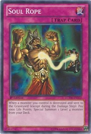Soul Rope (LCYW-EN102) - Legendary Collection 3: Yugi's World 1st Edition Legendary Collection 3: Yugi's World Yugioh Single Squirtle Squad Card Shop.