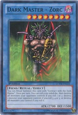 Dark Master - Zorc (LCYW-EN123) - Legendary Collection 3: Yugi's World Unlimited Legendary Collection 3: Yugi's World Yugioh Single Squirtle Squad Card Shop.
