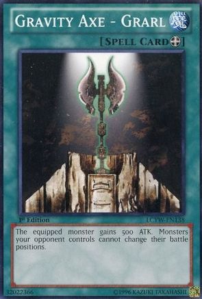 Gravity Axe - Grarl (LCYW-EN138) - Legendary Collection 3: Yugi's World 1st Edition Legendary Collection 3: Yugi's World Yugioh Single Squirtle Squad Card Shop.