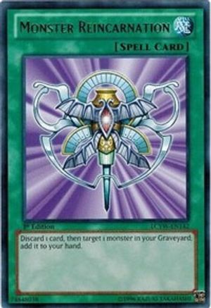 Monster Reincarnation (LCYW-EN142) - Legendary Collection 3: Yugi's World Unlimited Legendary Collection 3: Yugi's World Yugioh Single Squirtle Squad Card Shop.