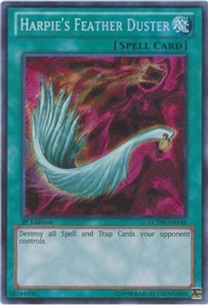 Harpie's Feather Duster (LCYW-EN149) - Legendary Collection 3: Yugi's World 1st Edition Legendary Collection 3: Yugi's World Yugioh Single Squirtle Squad Card Shop.