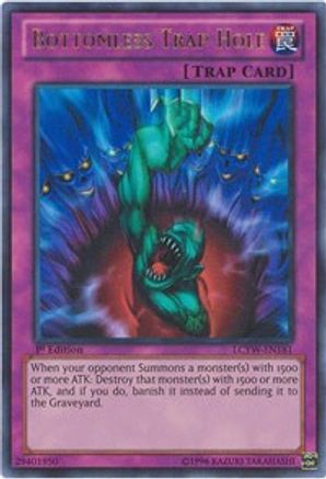 Bottomless Trap Hole (LCYW-EN181) - Legendary Collection 3: Yugi's World 1st Edition Legendary Collection 3: Yugi's World Yugioh Single Squirtle Squad Card Shop.