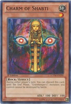 Charm of Shabti (LCYW-EN190) - Legendary Collection 3: Yugi's World Unlimited Legendary Collection 3: Yugi's World Yugioh Single Squirtle Squad Card Shop.