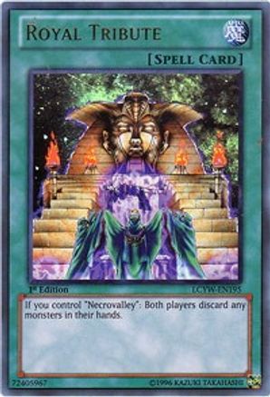 Royal Tribute (LCYW-EN195) - Legendary Collection 3: Yugi's World Unlimited Legendary Collection 3: Yugi's World Yugioh Single Squirtle Squad Card Shop.