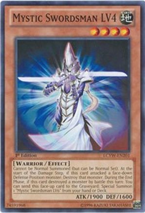 Mystic Swordsman LV4 (LCYW-EN201) - Legendary Collection 3: Yugi's World Unlimited Legendary Collection 3: Yugi's World Yugioh Single Squirtle Squad Card Shop.