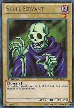 Skull Servant (LCYW-EN219) - Legendary Collection 3: Yugi's World Unlimited Legendary Collection 3: Yugi's World Yugioh Single Squirtle Squad Card Shop.