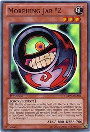 Morphing Jar #2 (LCYW-EN240) - Legendary Collection 3: Yugi's World 1st Edition Legendary Collection 3: Yugi's World Yugioh Single Squirtle Squad Card Shop.