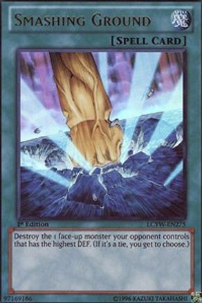 Smashing Ground (LCYW-EN275) - Legendary Collection 3: Yugi's World Unlimited Legendary Collection 3: Yugi's World Yugioh Single Squirtle Squad Card Shop.