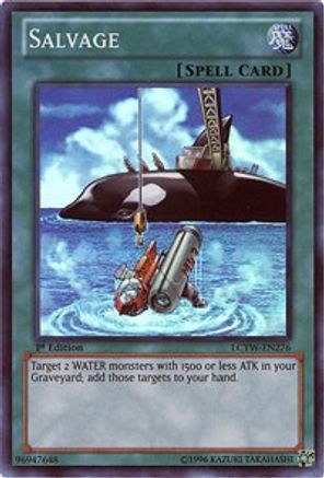 Salvage (LCYW-EN276) - Legendary Collection 3: Yugi's World Unlimited Legendary Collection 3: Yugi's World Yugioh Single Squirtle Squad Card Shop.