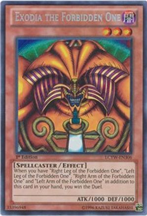 Exodia the Forbidden One (LCYW-EN306) - Legendary Collection 3: Yugi's World 1st Edition Legendary Collection 3: Yugi's World Yugioh Single Squirtle Squad Card Shop.