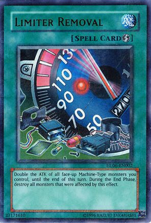Limiter Removal (HL06-EN002) - Hobby League 6 Unlimited Hobby League 6 Yugioh Single Squirtle Squad Card Shop.