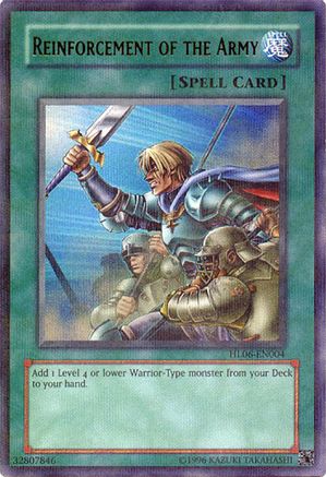 Reinforcement of the Army (HL06-EN004) - Hobby League 6 Unlimited Hobby League 6 Yugioh Single Squirtle Squad Card Shop.