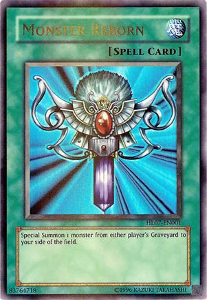 Monster Reborn (HL07-EN001) - Hobby League 7 Unlimited Hobby League 7 Yugioh Single Squirtle Squad Card Shop.