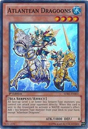 Atlantean Dragoons (SDRE-EN002) - Structure Deck: Realm of the Sea Emperor 1st Edition Structure Deck: Realm of the Sea Emperor Yugioh Single Squirtle Squad Card Shop.