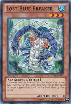 Lost Blue Breaker (SDRE-EN007) - Structure Deck: Realm of the Sea Emperor 1st Edition Structure Deck: Realm of the Sea Emperor Yugioh Single Squirtle Squad Card Shop.