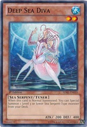 Deep Sea Diva (SDRE-EN010) - Structure Deck: Realm of the Sea Emperor 1st Edition Structure Deck: Realm of the Sea Emperor Yugioh Single Squirtle Squad Card Shop.